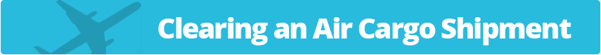 Canadian Customs Broker clear air shipment 
