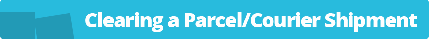 Canadian Customs broker clear parcel shipment 