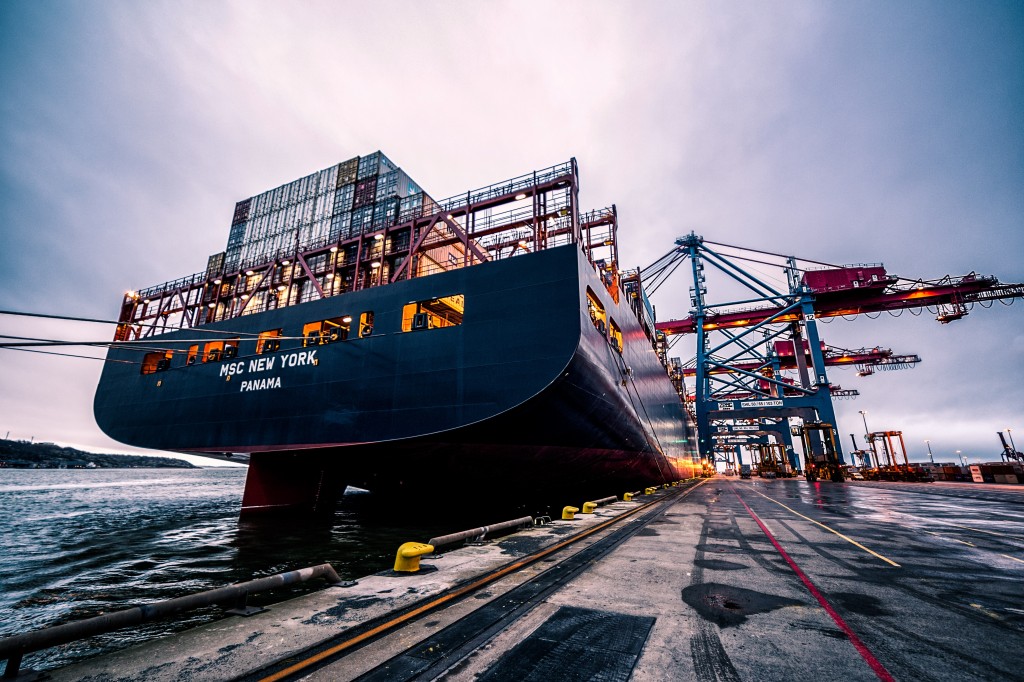 cargo export port destination